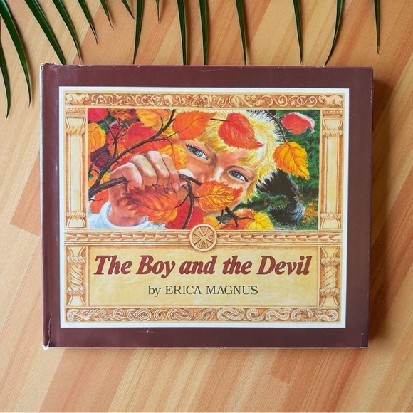 Vintage The Boy and the Devil by Erica Magnus – Hardcover 1980s Children’s Book - Picture 1 of 11